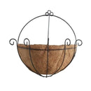 Garden Hanging Baskets 12'' Traditional Style with Coco-liner, Pack of 2, Round