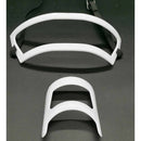 Neckline Hairline Beard Shaping Template Trimming Comb Shaving Tool White