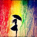 DIY Umbrella Girl Ornament Diamond Painting 5D Kit Full Round Drill Drawing