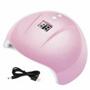 36W 12 Leds USB Nail Lamp UV natural light Nail Gel Dryer Curing Polish Machine