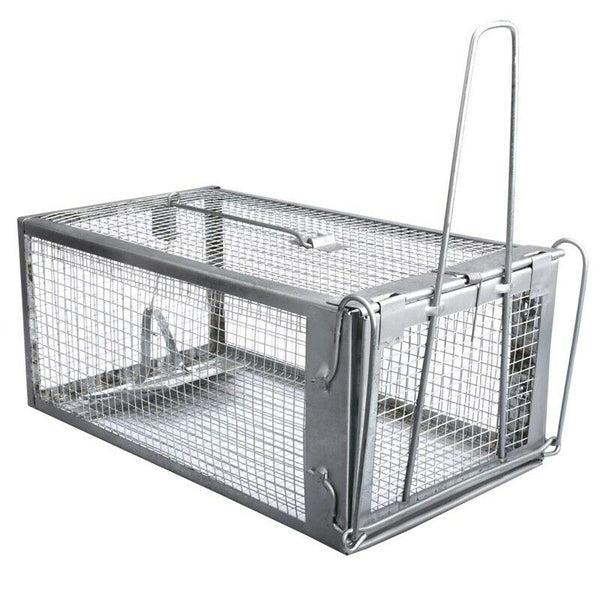 Mouse Rat Trap Cage Live Animal Pest Rodent Mouse Control Bait Catch J7B5