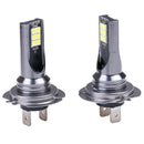 2 H7 LED headlights fog light kit 50W 14000LM car bulb 6000@