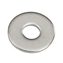 M4x9mm 304 Stainless Steel Round Flat Washer for Bolt Screw 100Pcs