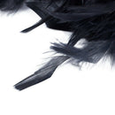 Feather Boa Super Soft Ladies Fancy Dress Black A7B6