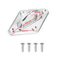 Pad Eye Plate Boat Bimini Rigging - 79mm Length - Marine Stainless Steel