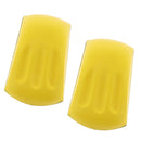2 Pieces 6 Inch Hand Sanding Block Sanding Block Hand Sander Round Discs