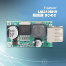 LM2596HV DC-DC Step Down Buck Converter Module 12V-48V to 5V Phone Charger