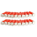 20 PCS Red 37 58 70 73 74 T5 Dashboard 5050SMD LED Mini-Wedge Bulb Light