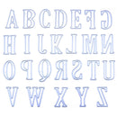 5CM Large Big Alphabet Letters Cutting Dies Stencils Metal for DIY Scrapbooking