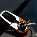 Keychain Key Ring Hook Outdoor Stainless Steel Buckle S Carabiner H6W6 Clim I2A2