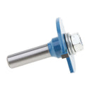 8mm Shank Biscuit Joiner Cutter Router Bit With Top Bearing 4mm Cutter Tool