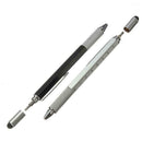 6in1 Multi-tools Level Caliper Screwdriver Ball-point Pen Stationery Pens X Y7Q5