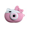 Pink Camera Pattern Earphone Case Soft Silicone Protective Cover for AirPods Pro