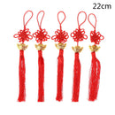1Pc Chinese Knot Yuanbao Rope Keychain Pendant Chinese Nnot Jewelry Home Dec Hn