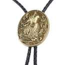 Wolf Head Bolo Tie Necklace Cowboy Bolas Rodeo Bootlace Tie