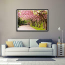 5D DIY Full Drill Diamond Painting Flowers Path Cross Stitch Embroidery Kit