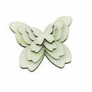 100x Gemischte Dekoration Tisch Scatter Hochzeit Dekor-Holz Herz Hand Liebe D4K6