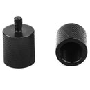 Thread adapter microphone stand 5/8" 27 female to 1/4" 20 male camera tripME