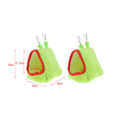 2PCS Pet Hamster, Gerbil, Guinea Pig Cage Swing Comfy Nest Hammock