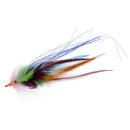 Trout Salmon Steelhead Fly Fishing Streamer Flies Saltwater Purple with Hook