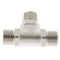 1/2 inch Copper Pipe T Type Thread Joint Fitting Coupler Connector DN15 Hose