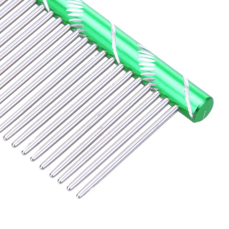 Stainless Steel Pets Hair Grooming Dense Comb Slicker Two-sized