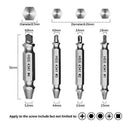 Damaged Screw Extractor And Remove Set/Easily Remove Stripped Or Damaged Sc