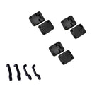 Black Exterior Door Handle and Hinge Modification Kits for 1/10 Traxxas TRX4