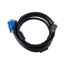 1.8M HDTV HDMI Male to VGA Adapter Cable Video Cable connectors for PC TV