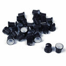 30pcs Black White Point Guitar Effect Pedal Knobs Amplifier Control Knobs H9Y2