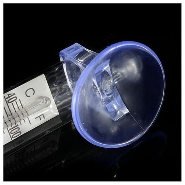 5*Glass Meter Aquarium Fish Tank Water Temperature Thermometer Suction Cup