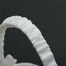 White/ Ivory Flower Girl Basket for Wedding Decoration Party Ceremony Festiva FT