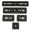 Quick Release Plate QR Bracket for Arca Swiss Camera Tripod Ball Head - PU40