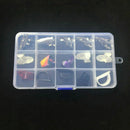 15Piece including 5 Thumb 5 Index Finger 5 Finger Sleeve Suit for Guitar