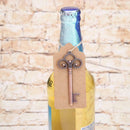 24pcs/set Champagne Wine Bottle Opener with Tags Party Wedding Supplies