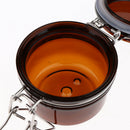 2, Amber, Empty, 120 Gram Plastic Pot Jars, Cosmetic Containers