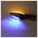 4pcs Universal Motorcycle Bike 12 LED Turn Signal Indicator Q7N6