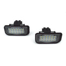 2Pcs Super Bright LED License Plate Light Lamps For Mercedes Benz W203 4D Sedan