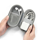 baona Eva Oxford Hard Zipper Mini Earbuds Earphone Case Bluebuds Case In-Ea M8K1