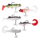 5pcs Fishing Soft Lead Lure Artificial Bait Jig Wobblers Fishing Tackle