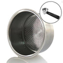 Non Pressurized Filter Basket CUP 51mm For Espresso Coffee Machine Fitting New