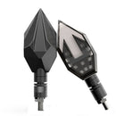 LED Two-color Motorcycle Arrow Turn To Lighting Driving Turn Signal Lamp L XHK