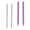2 pair Steel Braid Bracelet Paracord Fid Lacing Stitching Needle 78mm
