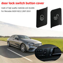 Front Right Door Lock Switch Buttons for Benz W204 W212 2007-2014 (Black)