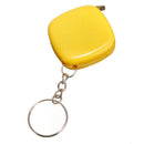 2x Small Portable Keychain Key Ring Easy Retractable Tape Measure Ruler 1m JR
