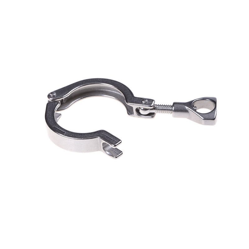 1.5" Heavy Duty Sanitary Clamp 304 Stainless Steel Dairy Brewing Tri Clover LJ