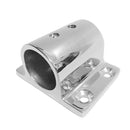Boat Hand Rail Fittings 90 Degree 7/8" Pipe Base Bracket 316 Stainless Steel