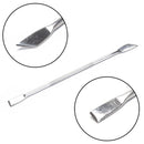 Nail Cuticle Remover Skin Cleaner Stainless Doubl Sided Spoon Pusher Art Tool Gw