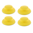 4 Pieces Flocking Sandpaper Foam Hand Sanding Block Polishing Pad