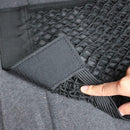 2Pcs Car Trunk Storage Bag Net Bag Double Car Storage Bag Car Storage Net